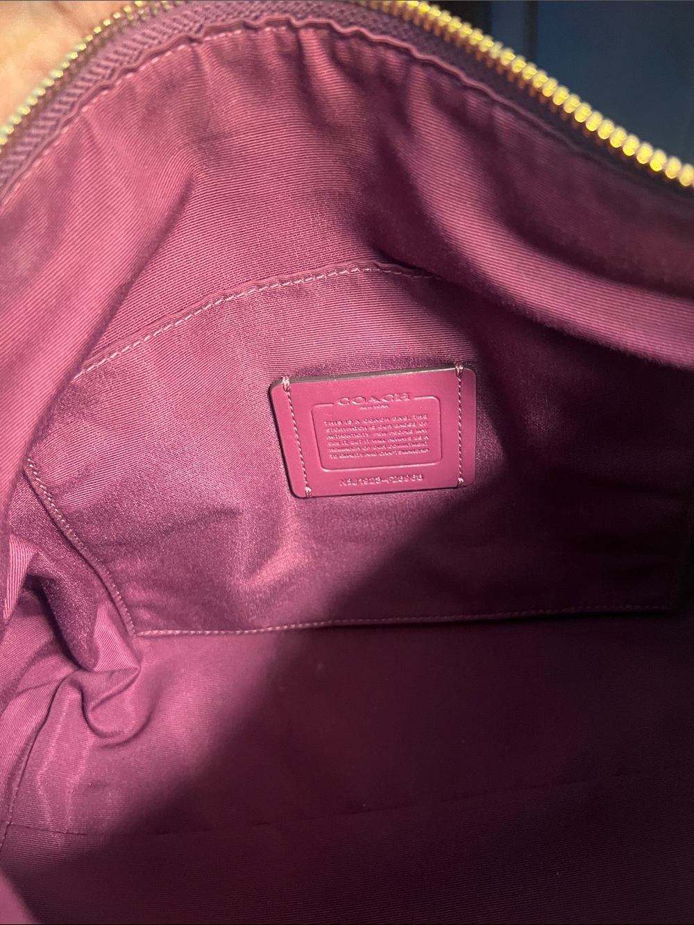 COACH Pebbled Leather Shoulder and Crossbody Bag - Picture 12 of 17